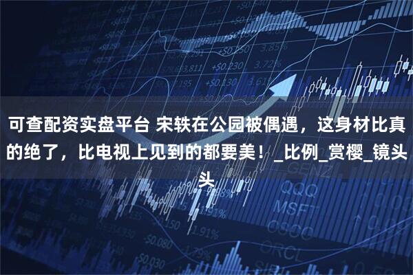 可查配资实盘平台 宋轶在公园被偶遇，这身材比真的绝了，比电视上见到的都要美！_比例_赏樱_镜头